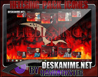 Hellsing Pack Icons by Danrockster