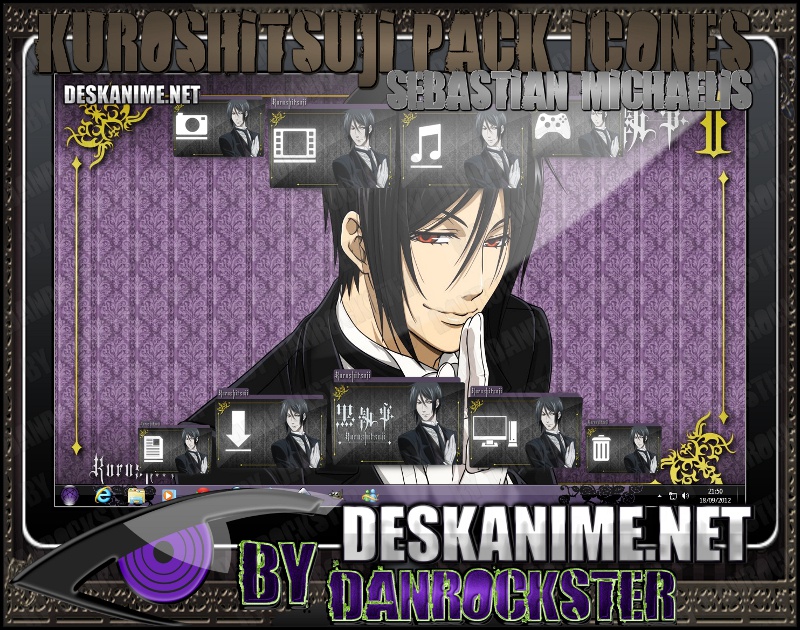 Sebastian Michaelis Pack Icons