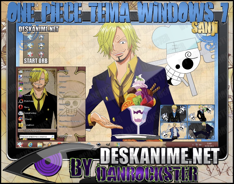 Roronoa Zoro Theme Windows XP by Danrockster on DeviantArt