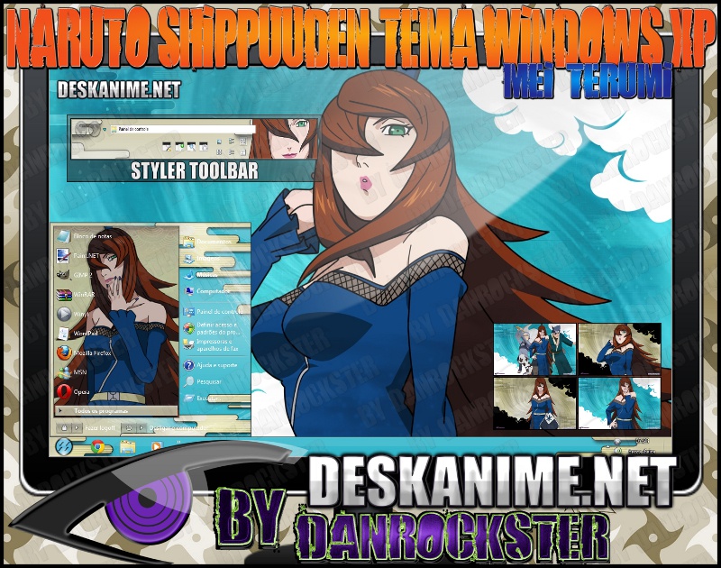 Mei Terumi Theme Windows XP