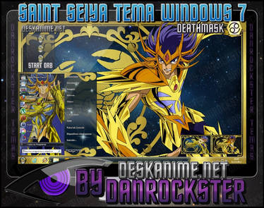 Cancer Deathmask Theme Windows 7