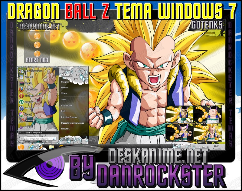 Gotenks Theme Windows 7