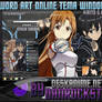 Kirito and Asuna Theme Windows XP