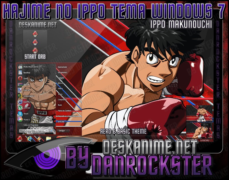 Ippo Makunouchi Theme Windows 7