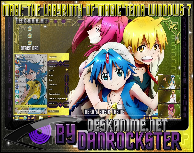 Magi Theme Windows 7