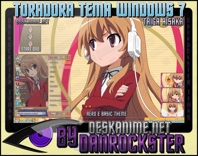 Free download  Taiga Aisaka Toradora5! Toradora! Desktop Anime