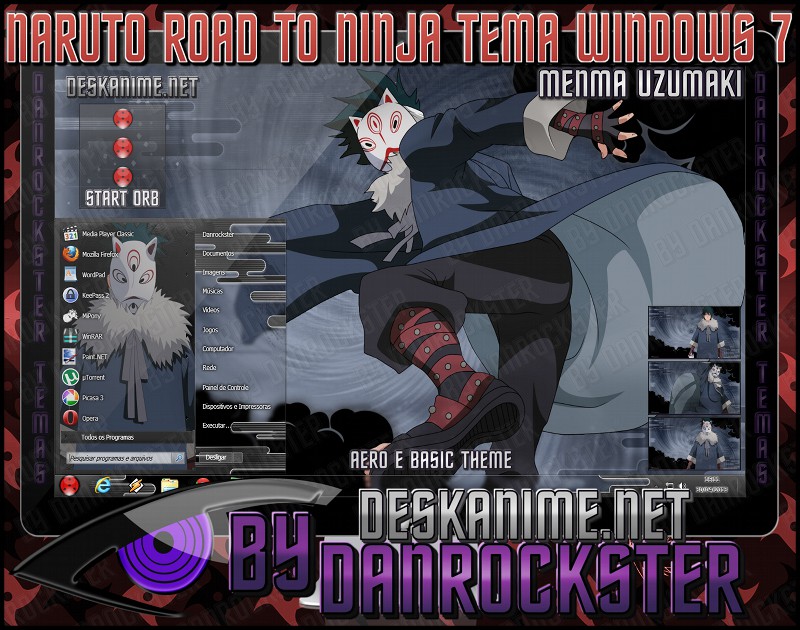 Menma Uzumaki Theme Windows 7