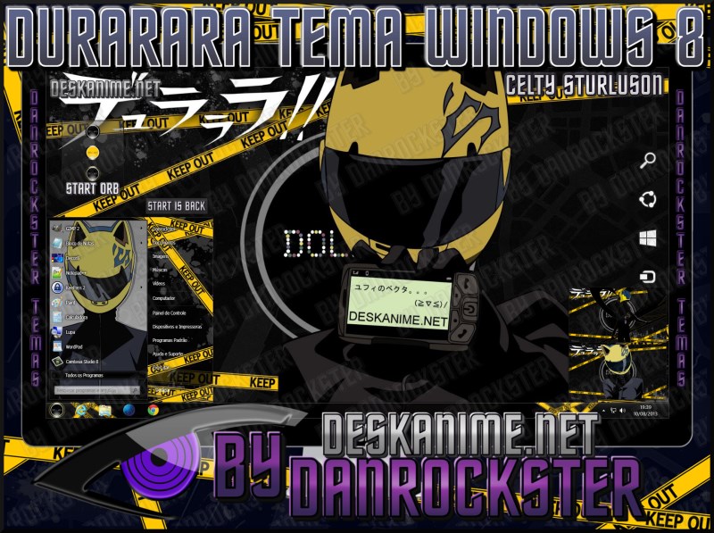 Celty Sturluson Theme Windows 8