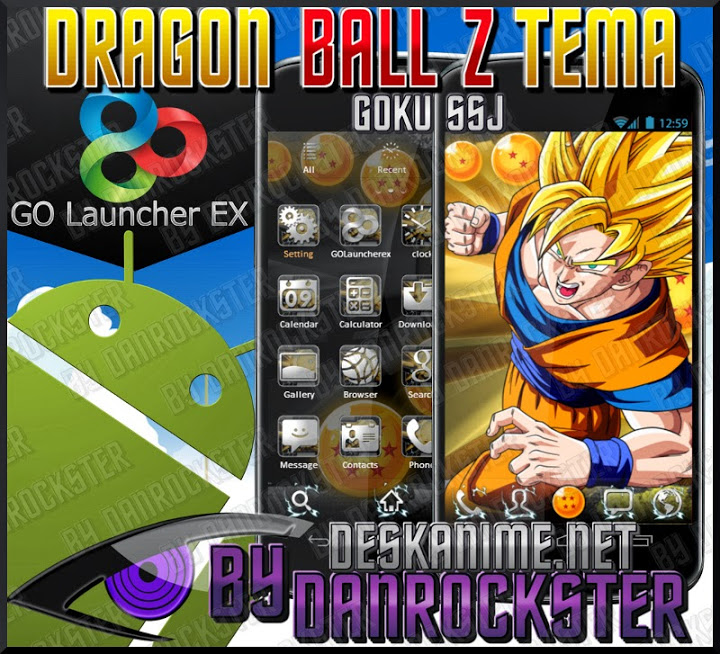 Goku SSJ Android Theme by Danrockster on DeviantArt