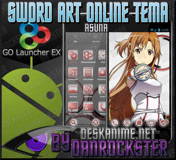 Asuna Android Theme By Danrockster On Deviantart Asuna Android Theme By Danrockster On Deviantart