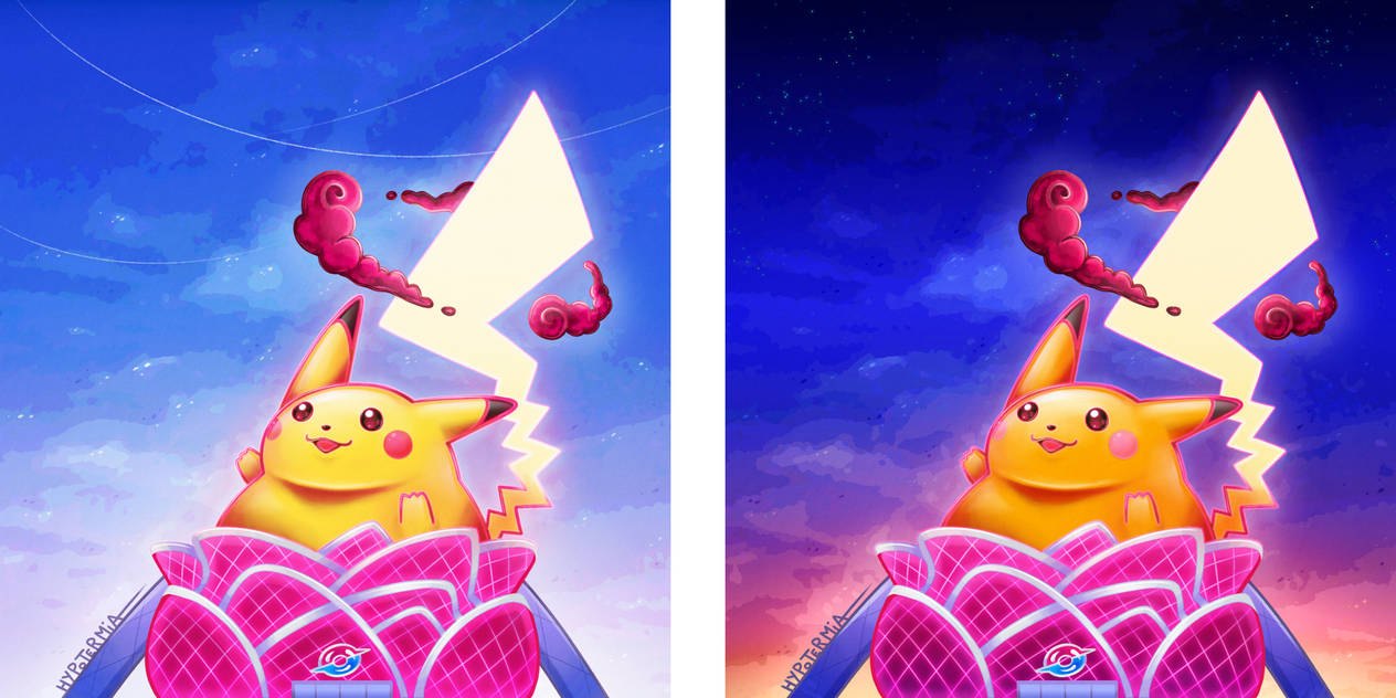 Gigantamax Pikachu by x-Hypotermia-x on DeviantArt