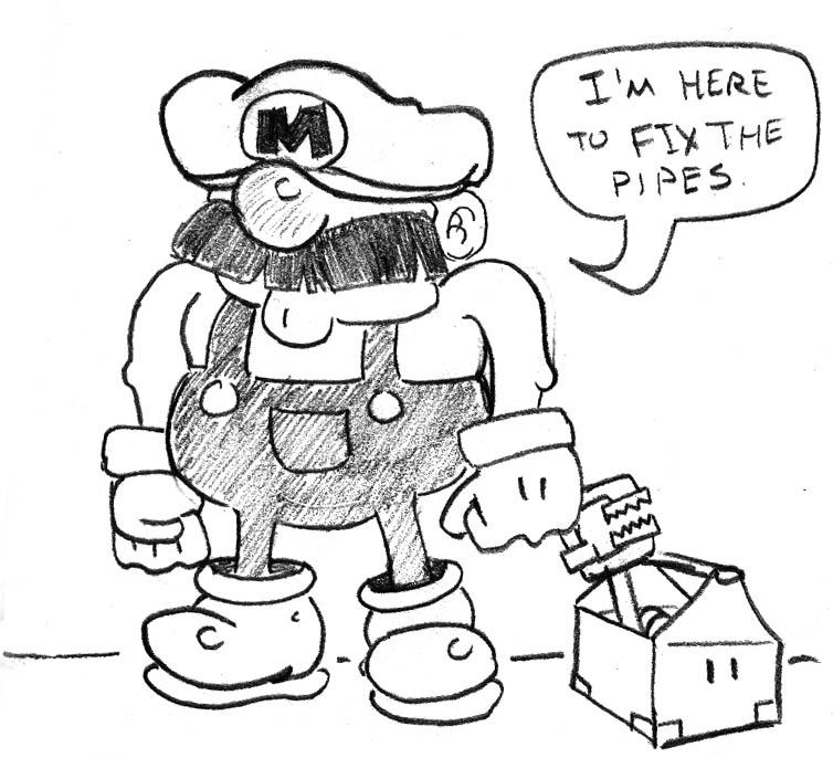 Regular Mario by LCom on DeviantArt
