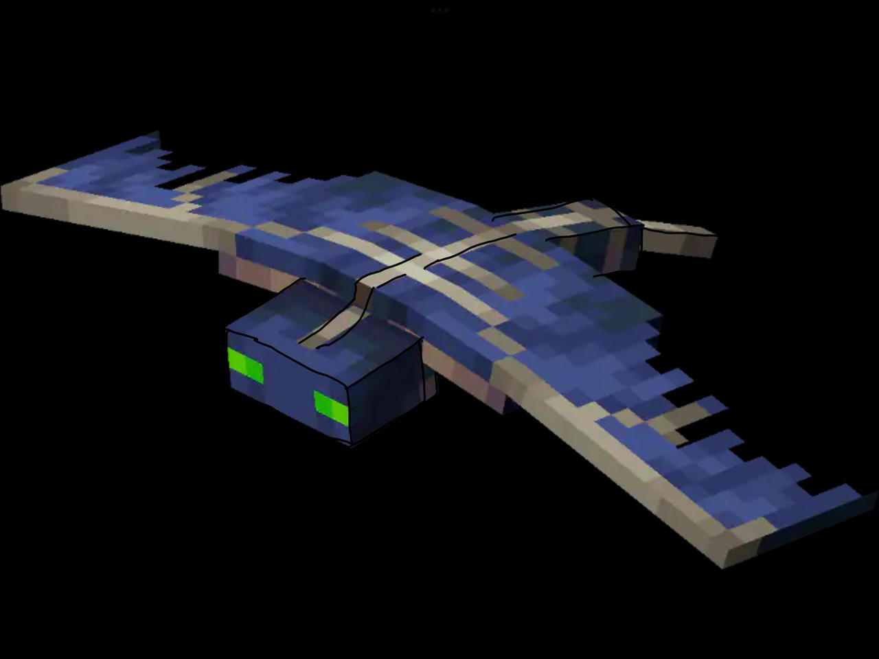 Minecraft phantom by realisticpine64 on DeviantArt