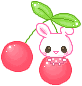 Bunny and Cherries by feiyan