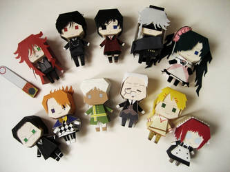 Kuroshitsuji Paperdolls II by feiyan
