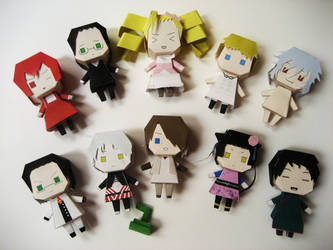 Kuroshitsuji Paperdolls III by feiyan