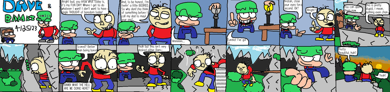 Dave And Bambi Comics! 4/25/2023 - Fun Days by DaveandbambiFanart on ...