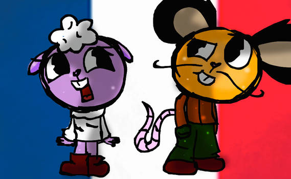 two French HTF characters