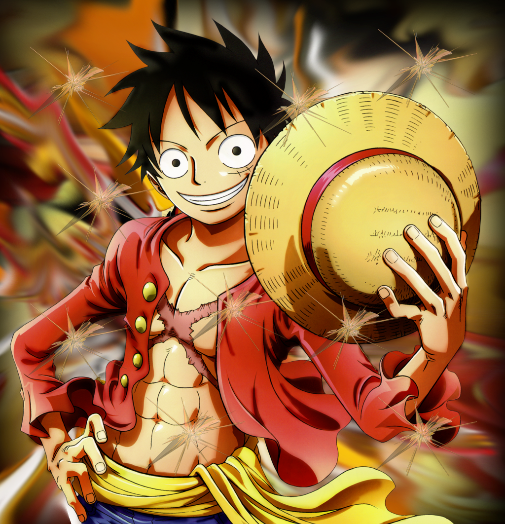 One Piece Monkey D Luffy Smudge