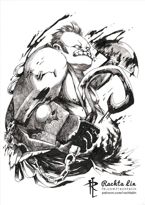 Pudge Draw Pudge, the Butcher (Dota2) by Rachta on DeviantArt