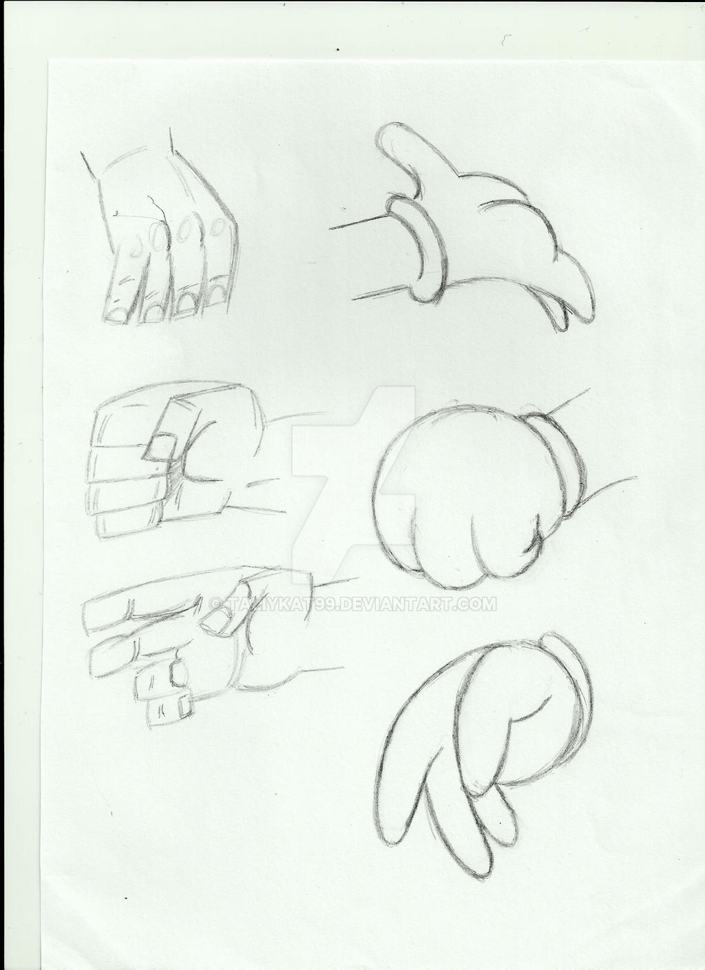 Cartoon Hand Introduction Cartoon Hand Study by taliykat99 on DeviantArt