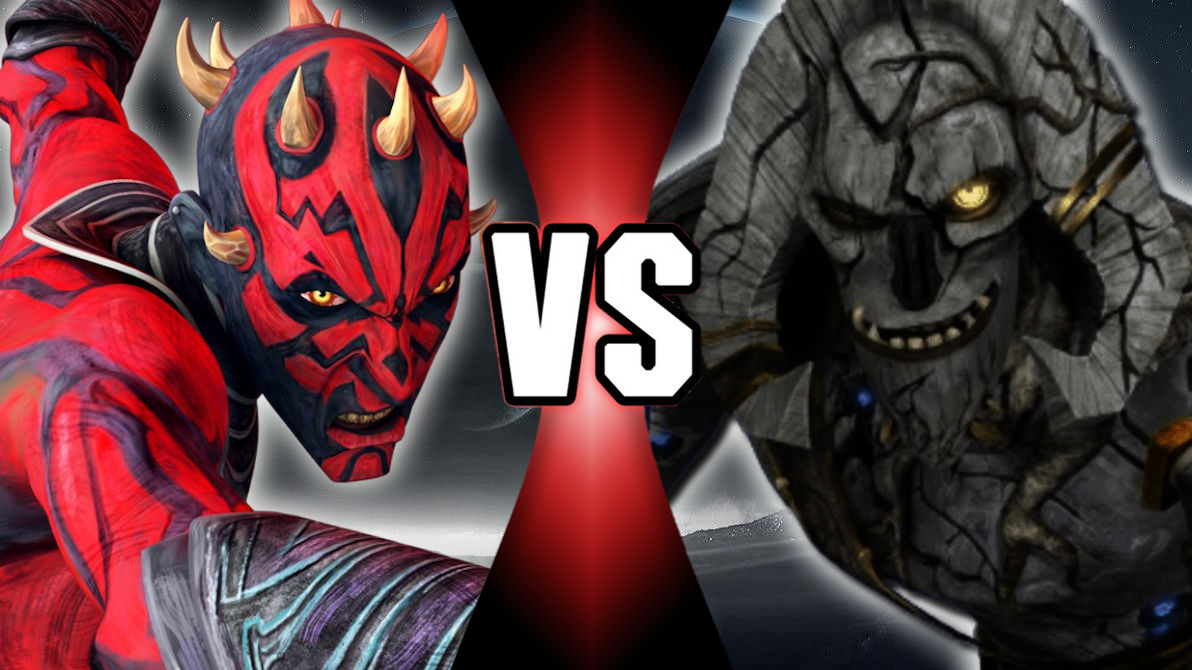 Darth Maul vs Angor Rot by Js250476 on DeviantArt