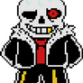 Colored Underfell Sans Sprite