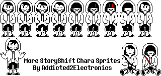 More Storyshift Chara Sprites