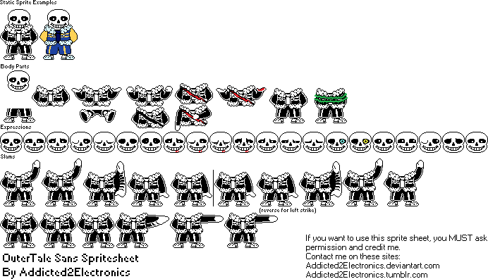 Outertale Sans Sprite Sheet By Addicted2electronics On Deviantart Outertale Sans Sprite Sheet By Addicted2electronics On Deviantart