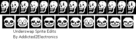 Sans and papyrus Dialogue heads by flambeworm370 on DeviantArt