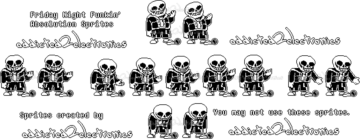 HorrorTale Sans Sprite by Addicted2Electronics on DeviantArt