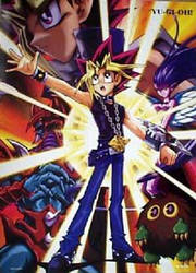 Yugi with his Duel Monsters