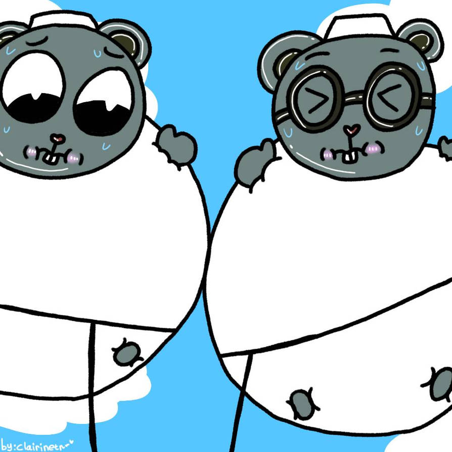 Htf Slim Doc and Fat Doc Big Belly/inflation by clairinetr on DeviantArt