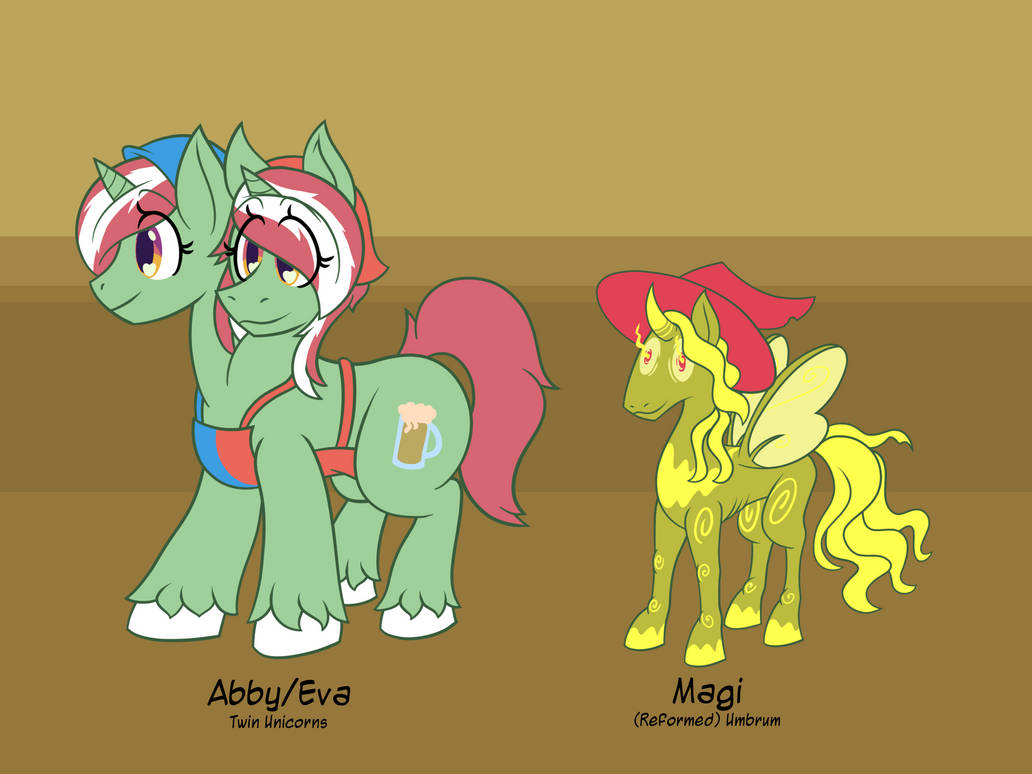 Mlp Magi Rifles Munday Prompt: Abby/Eva Magi (MLP AU Forms) by PicketFurret on DeviantArt