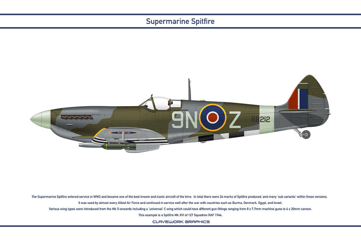 Spitfire GB 127 Squadron 3