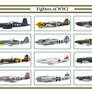 Fighters of WW2 Calendar