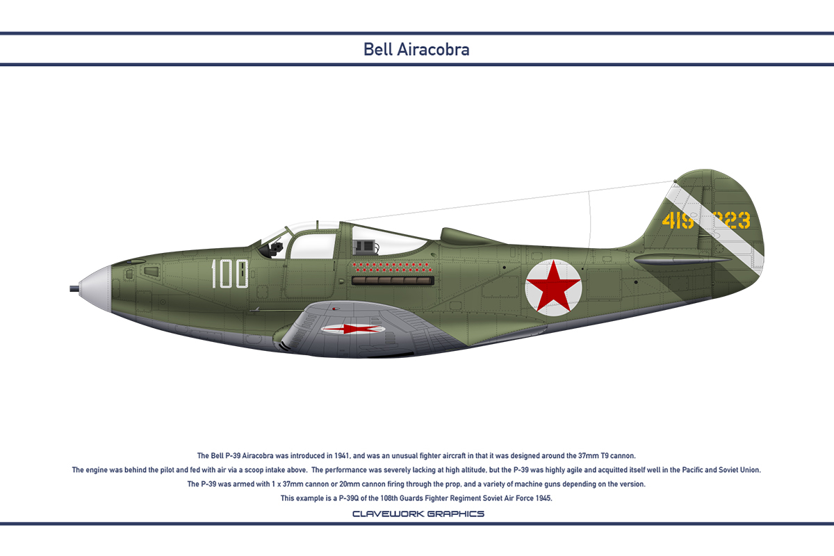 Airacobra USSR 108th Guards Fighter Regiment by WS-Clave