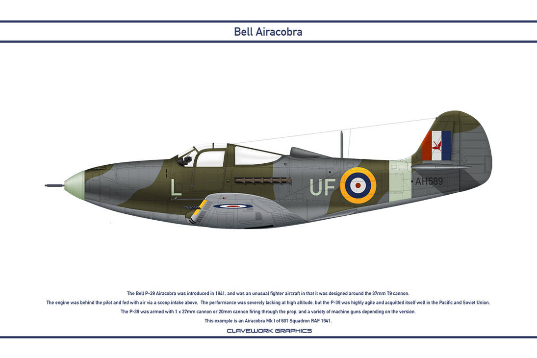 Airacobra GB 601 Squadron 1 by WS-Clave