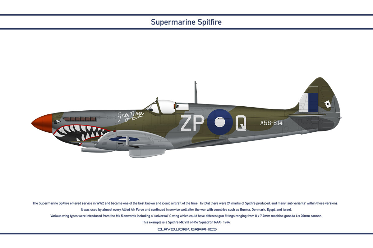 Spitfire Australia 457 Squadron 3