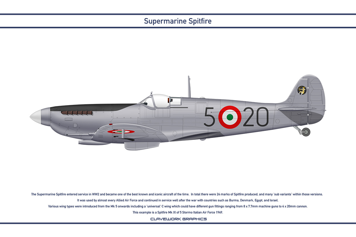 Spitfire Italy 5 Stormo 1