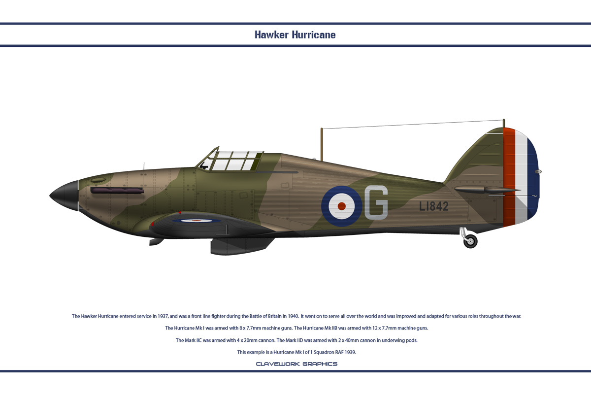 Hurricane GB 1 Sqn