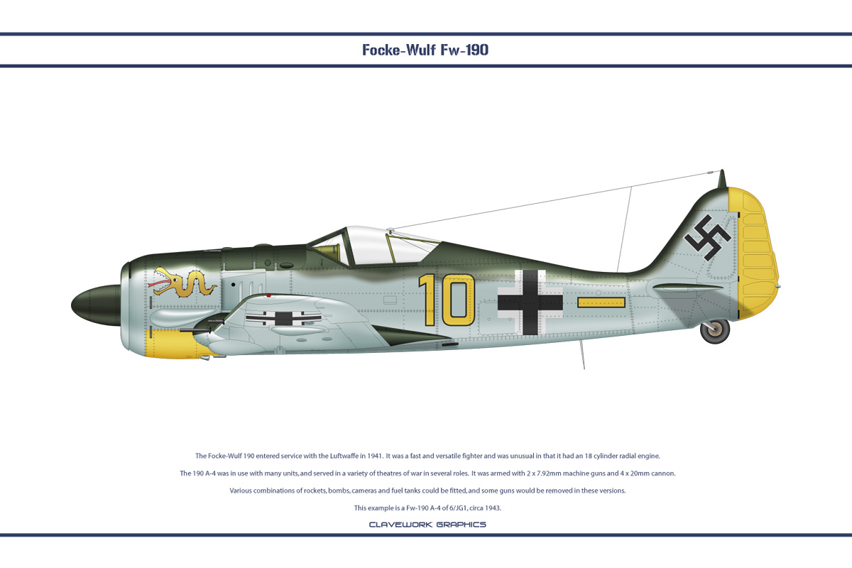 Fw190A4 JG1 1