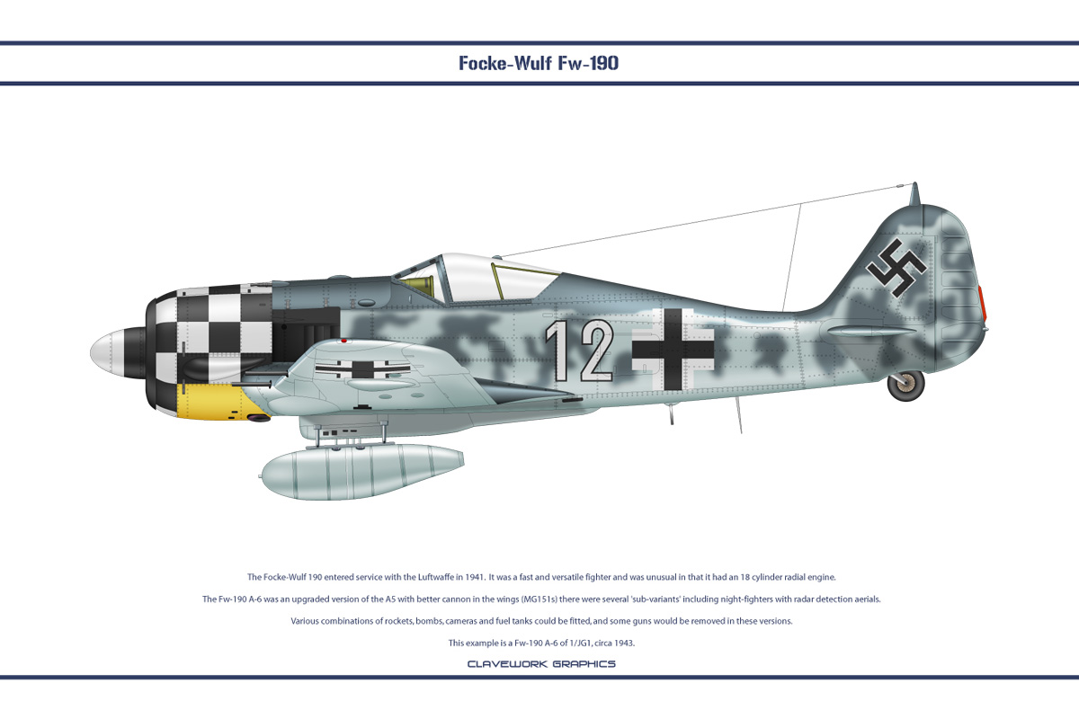 Fw190A6 JG1 1