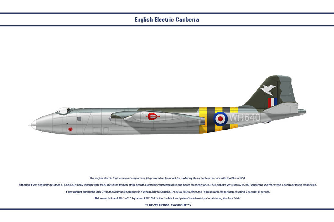 Canberra B Mk 2 10 Sqn 1 by WS-Clave