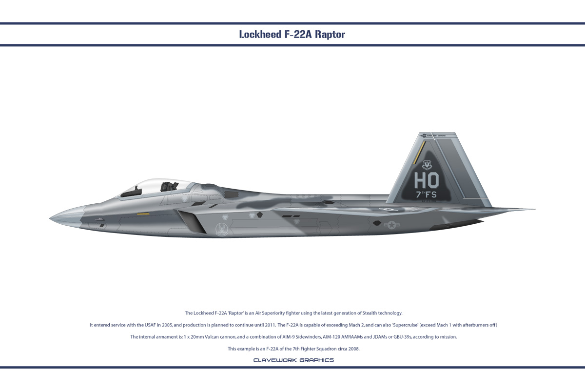 F-22A USAF 7FS 1