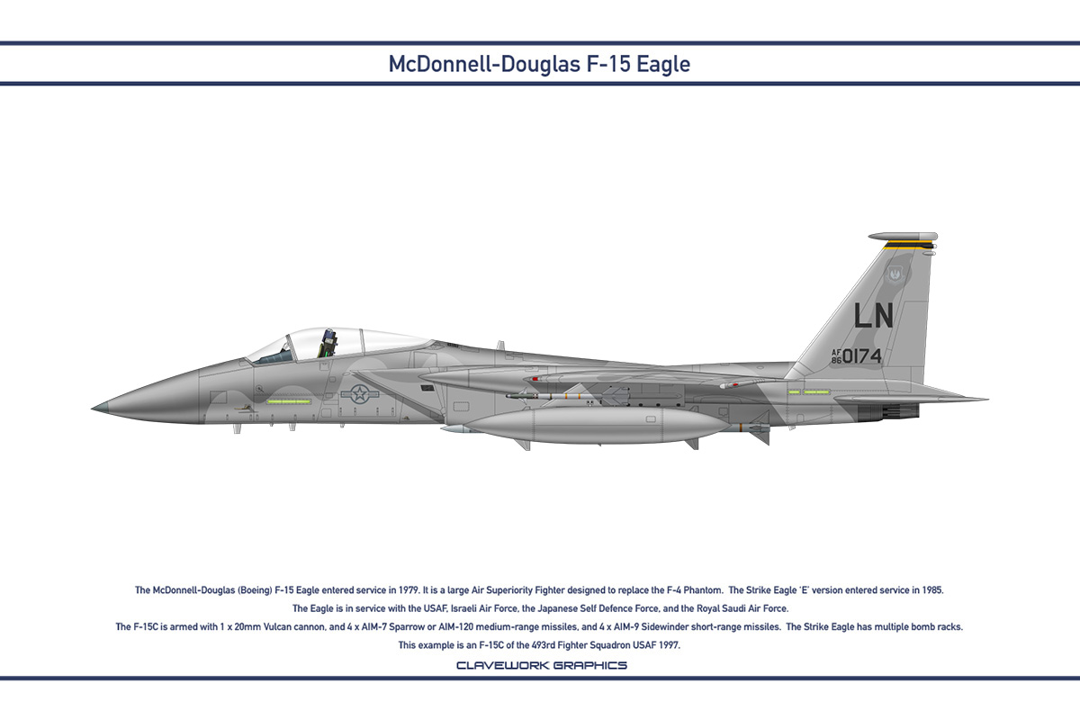 Eagle USA 493rd Fighter Squadron 1