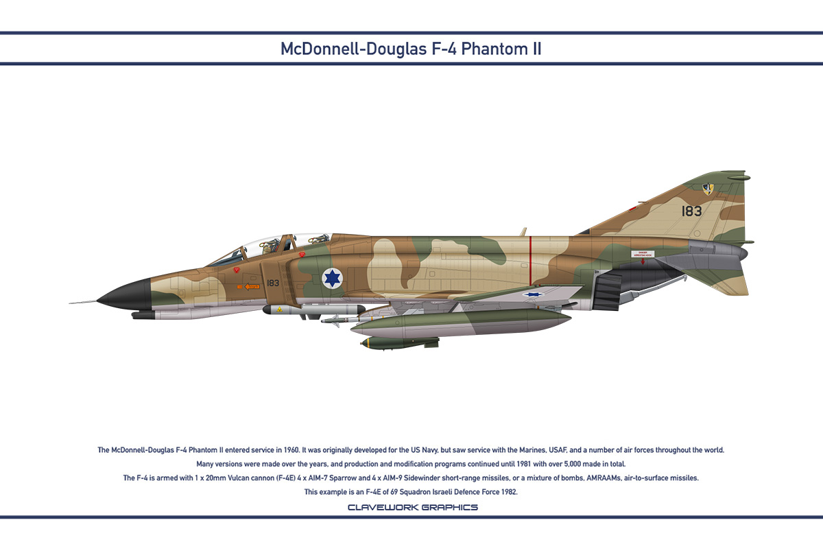 Phantom Israel 69 Squadron 1