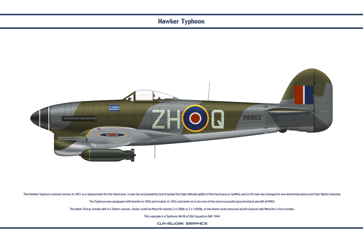 Typhoon GB 266 Sqn 1