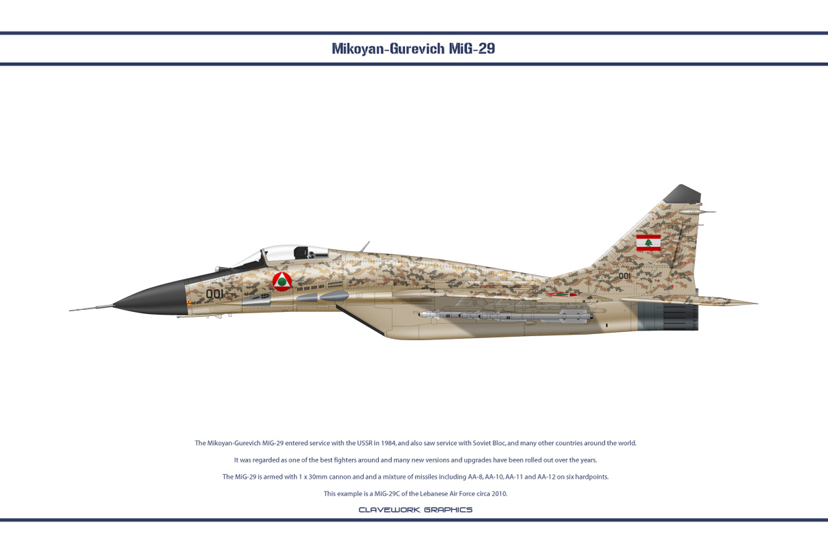 MiG 29 Lebanon 3