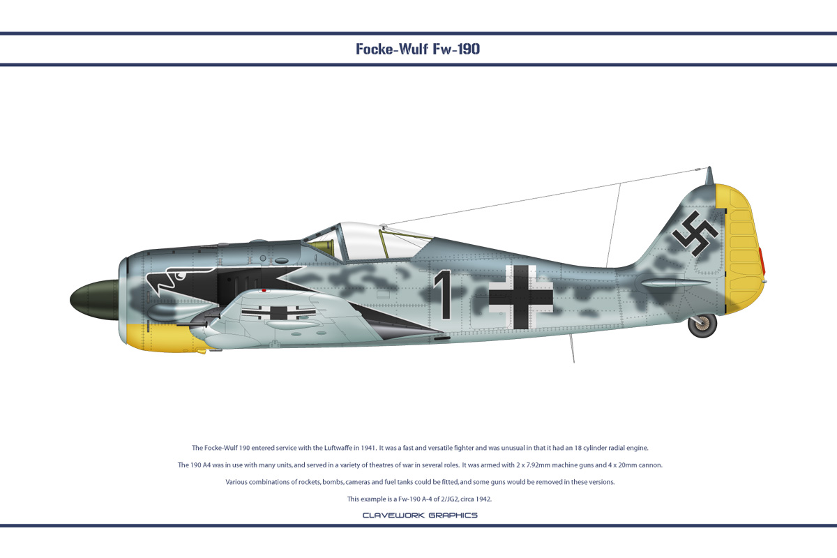 Fw190A4 JG2 6